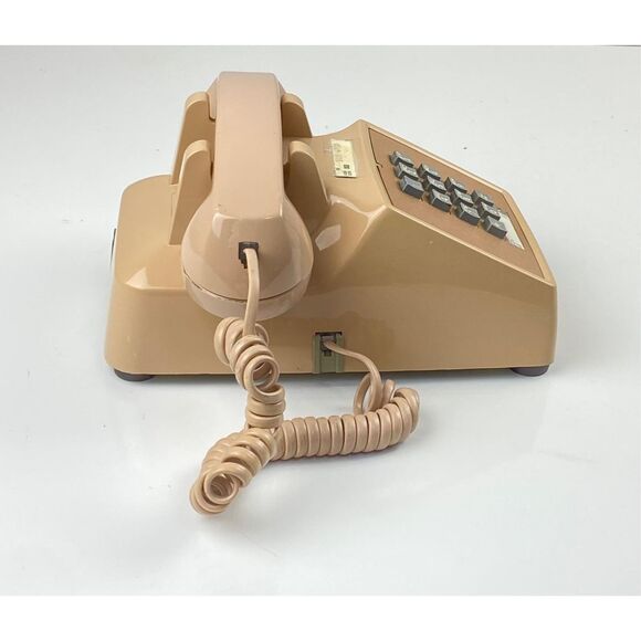 Vintage Western Electric Bell System Touch Tone Desk Telephone Beige 2500DM AG23 - Picture 3 of 9